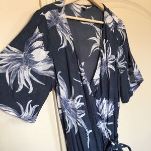 Roxy wrap dress